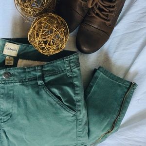 G. H. Bass & Co Low Rise Skinny Cargo Pants